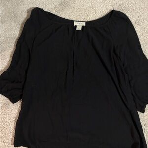LOFT Classic Black Top